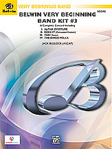 Belwin Very Beginning Band Kit No. 3 Concert Band sheet music cover